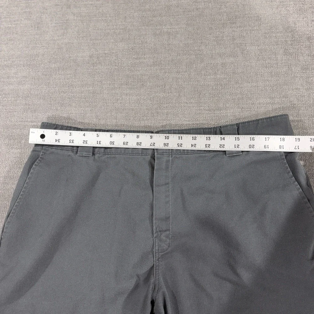 Dickies Work Shorts‎ Mens 38 Charcoal Gray Excellent Elastic Waist Cargo WR670CH